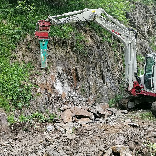 Brückenbau Hager Höhenweg