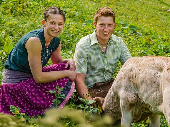 Sommer im Lechtal - Lechtaler Auszeitdörfer Idylle auf Almwiese