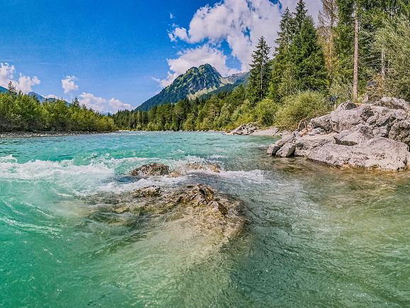 Wildfluss Lech Häselgehr Fun Rafting