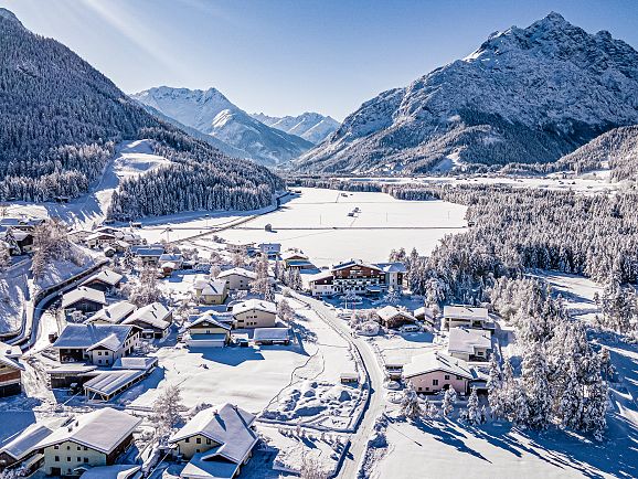 Winter im Lechtal - Landschaften Stanzach im Winter