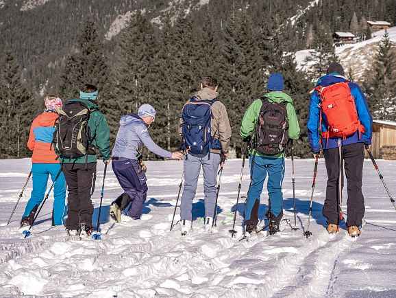 Winter in the Lechtal - Ski touring LVS exercise